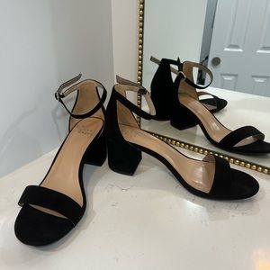 Black “A new day” pumps open toe. Only worn once. Size 8.5 women’s